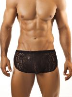 Joe Snyder Shining09: Short Spitzen-Brief, schwarz