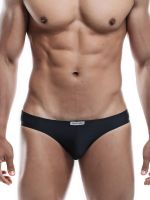 Joe Snyder Shining01: Bikini Brief, schwarz-matt